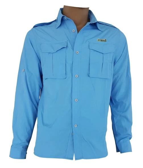 FreeCamp Arizona Erkek Gömlek-MAVİ - Resim 7