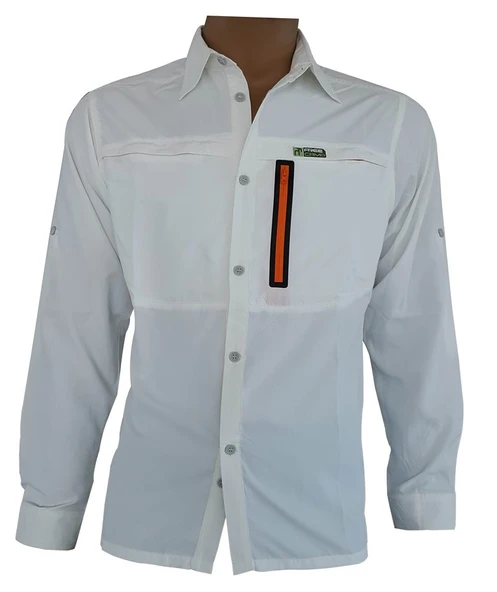 FreeCamp Florida Erkek Gömlek-BEYAZ - Resim 7