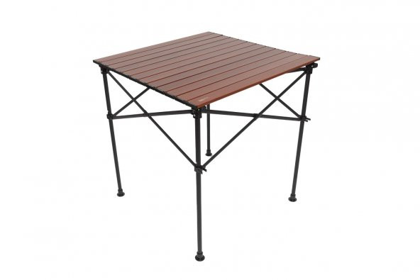 FreeCamp 8830-H3-C Katlanır Masa-KAHVERENGİ - 3