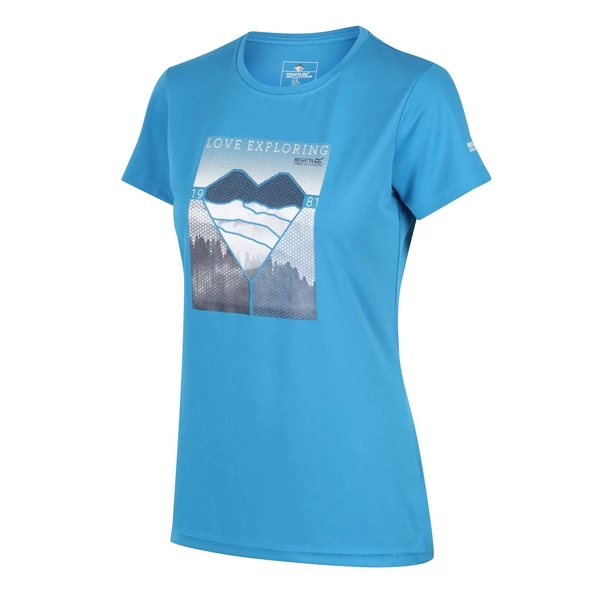 Regatta Fingal V Kadın T-Shirt-MAVİ ürün görseli