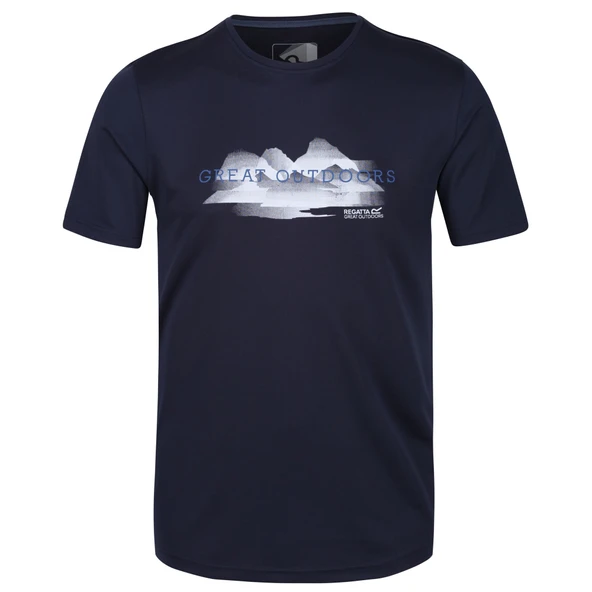 Regatta Fingal V Erkek T-Shirt-LACİVERT - Resim 6