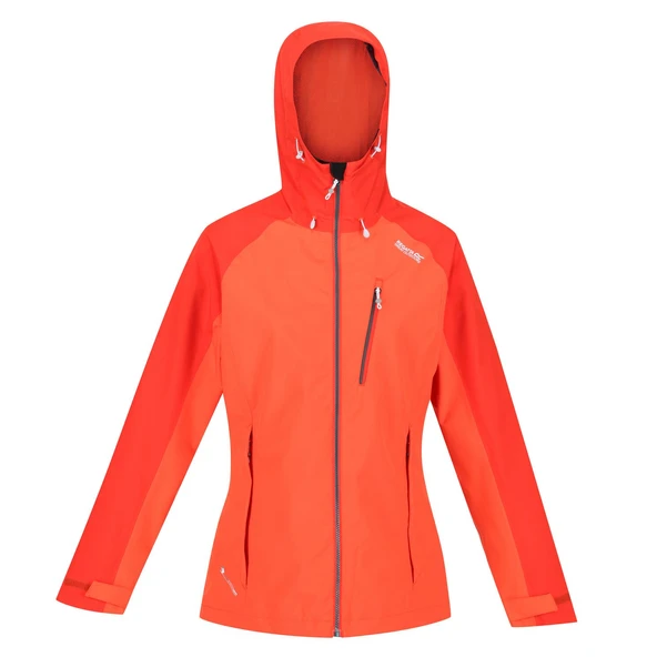 Regatta Birchdale Kadın Yağmurluk-TURUNCU - Resim 6