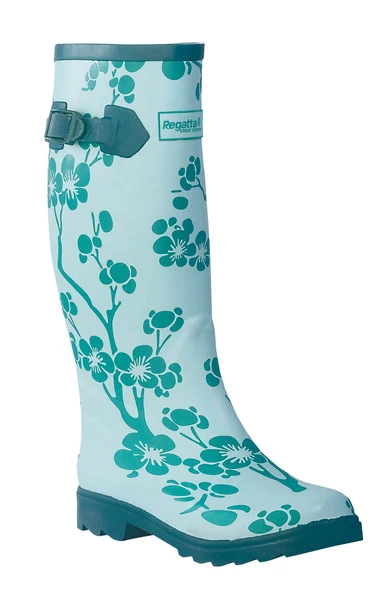 Regatta Tapestry Welly Kadın Çizme-PEMBE - Resim 7