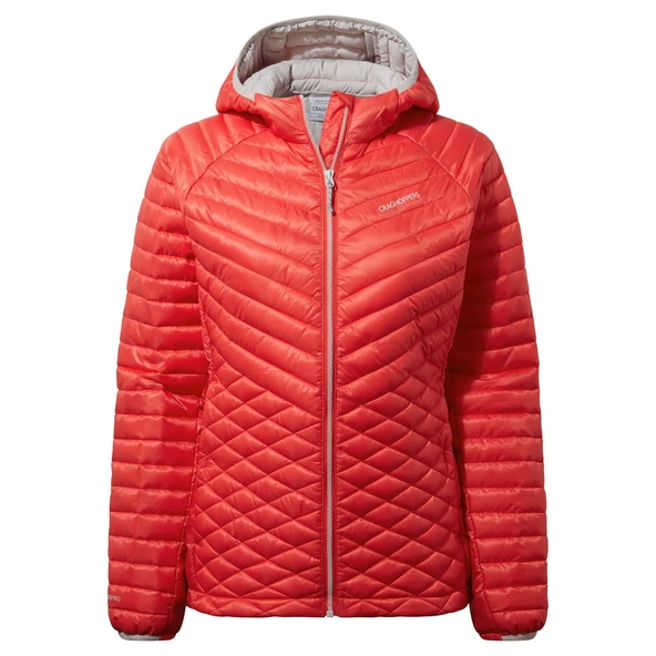 Craghoppers ExpoLite Hood Kadın Ceket-KIRMIZI - Resim 6