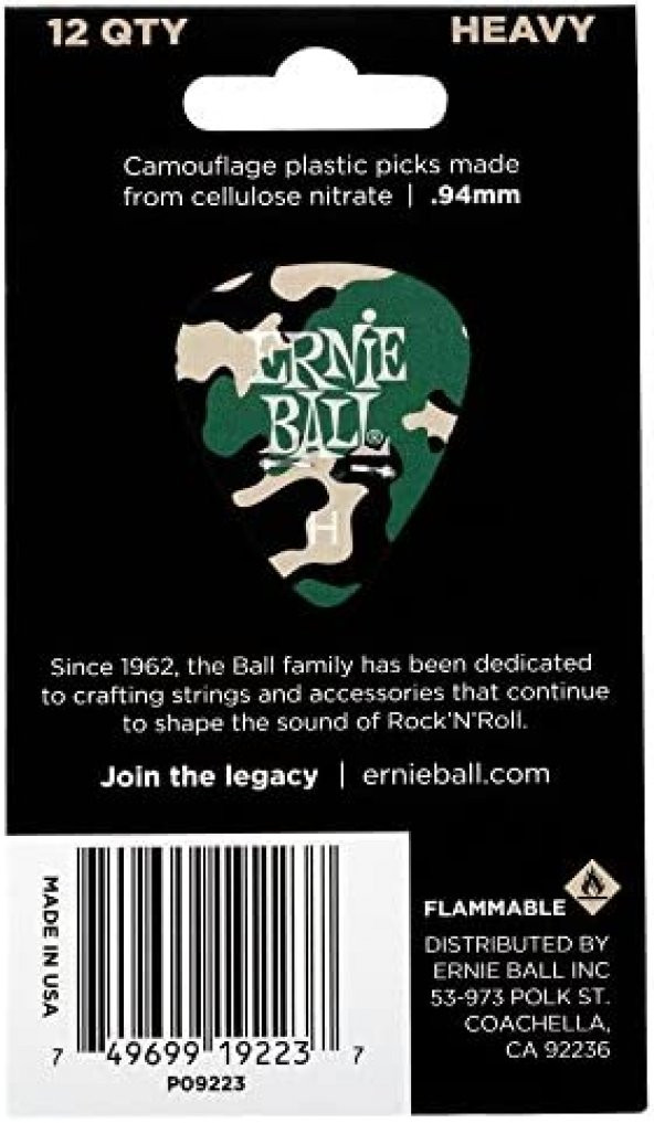 ERNIE BALL P09223 Heavy Pena 12 Adet 0.94 Heavy - 4