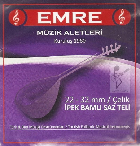 Emre 0.22 mm Çelik Takım Tel - Uzun Sap Bağlama Teli 22-32