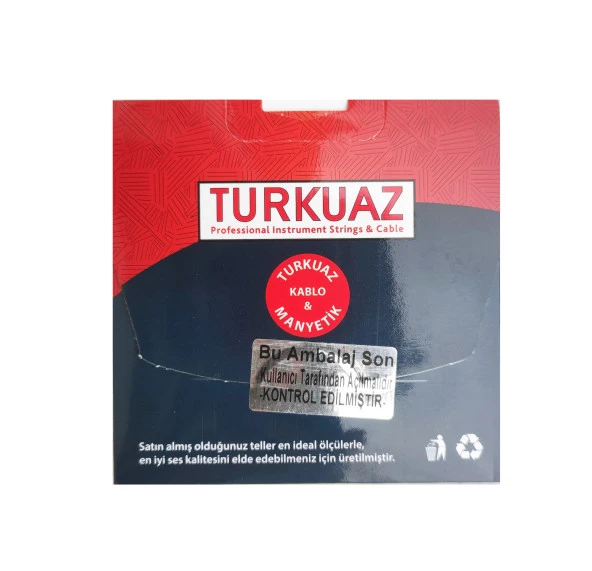 Turkuaz CG116 Kısa Sap Bağlama Teli Takım Tel 016 - 2