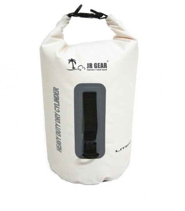 Jr Gear Heavy Duty Dry Cylinder Su Geçirmez Çanta 10 Litre-BEYAZ - Resim 2