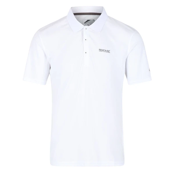 Regatta Maverik V Polo Yaka Erkek T-Shirt-BEYAZ - Resim 3