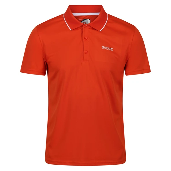Regatta Maverik V Polo Yaka Erkek T-Shirt-TURUNCU - Resim 5