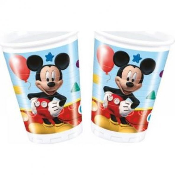 BARDAK LİSANSLI MICKEY MOUSE PLS 8 Lİ