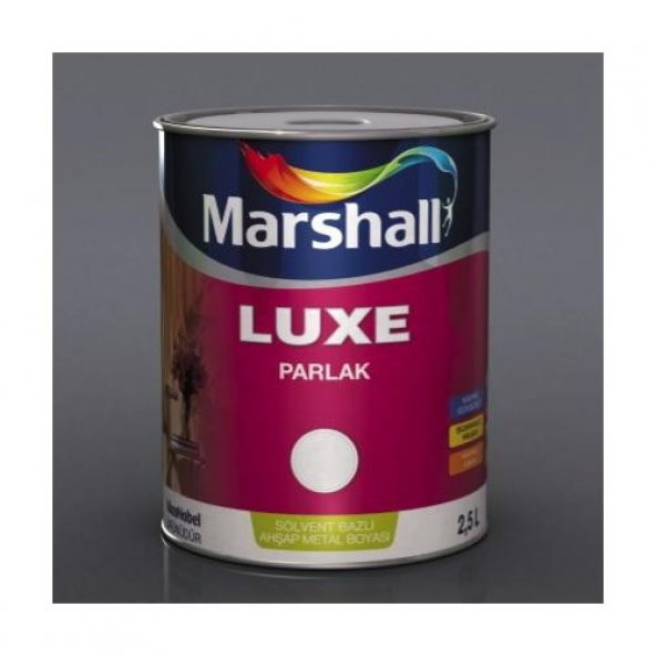 Marshall Luxe Parlak Sentetik Yağlı Boya 2.5 lt BEYAZ - 2