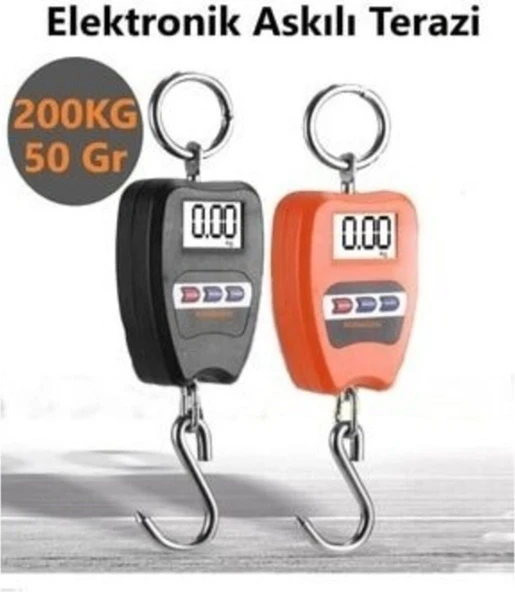 Plt Power 200 kg Kapasiteli Askılı Terazi - Vinç Kantarı - Askılı Kantar - 2