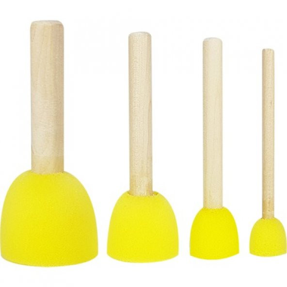 Ponpon Fırça Seti Set 4 lü - 2