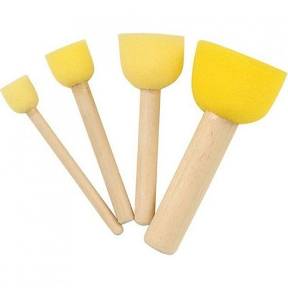 Ponpon Fırça Seti Set 4 lü - 4