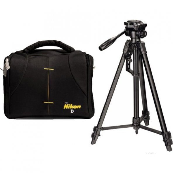 Nikon D5200 Fotoğraf Makinesi İçin 135cm Tripod + Set Çanta