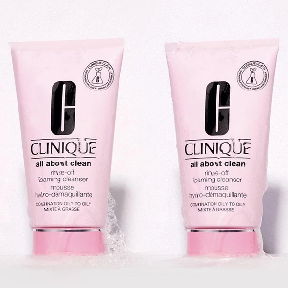 Clinique Rinse-Off Foaming Cleanser - Köpük Temizleyici 150 ml - 2