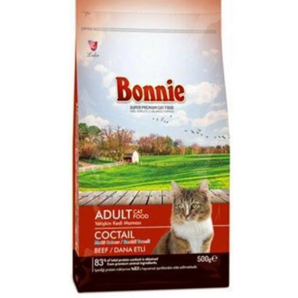 Bonnie Bonnıe Cat Yetişkin 500gr Dana Etli