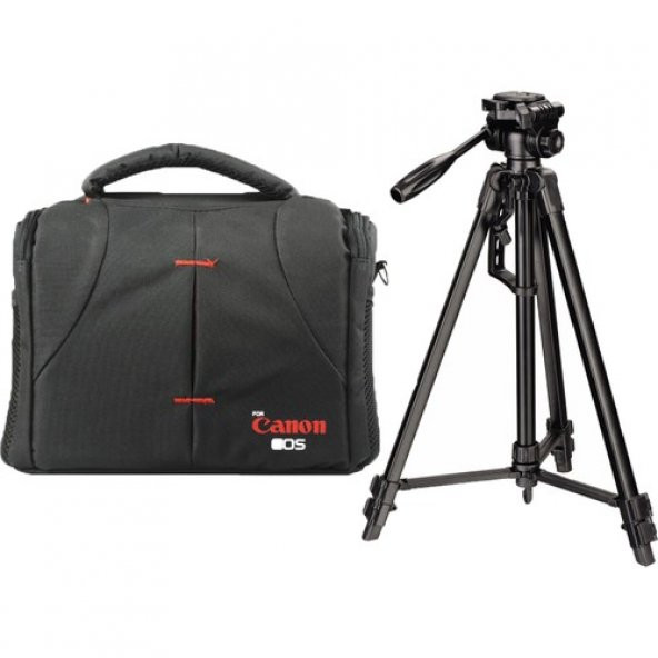 Canon 700D Fotoğraf Makinesi İçin 135cm Tripod + Set Çanta