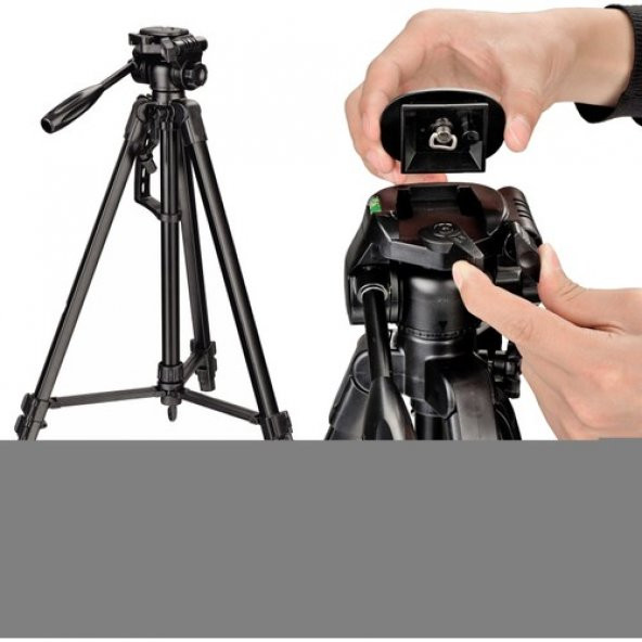 Canon 1200D Fotoğraf Makinesi İçin 170cm Tripod 5 Kg Taşıma