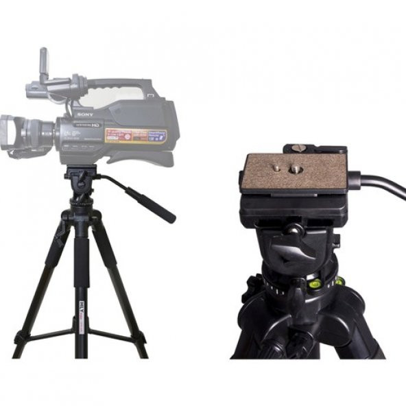 Nikon Dslr Fotoğraf Makineleri İçin 170cm Video Tripodu