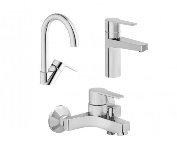 Artema Nora S Lavabo Musluk Eviye Mutfak ve Banyo Batarya Seti