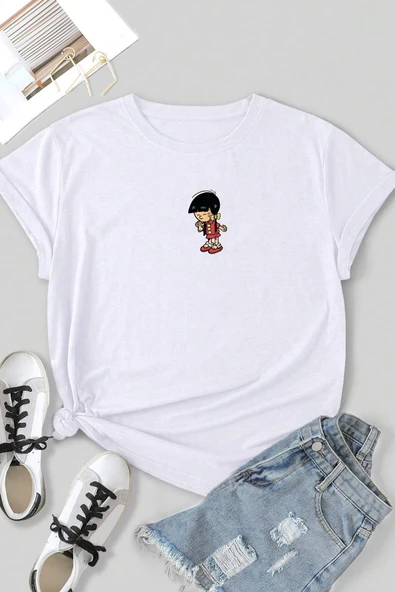 Unisex Chen Üzümlü Kekim Baskılı T-shirt - 1