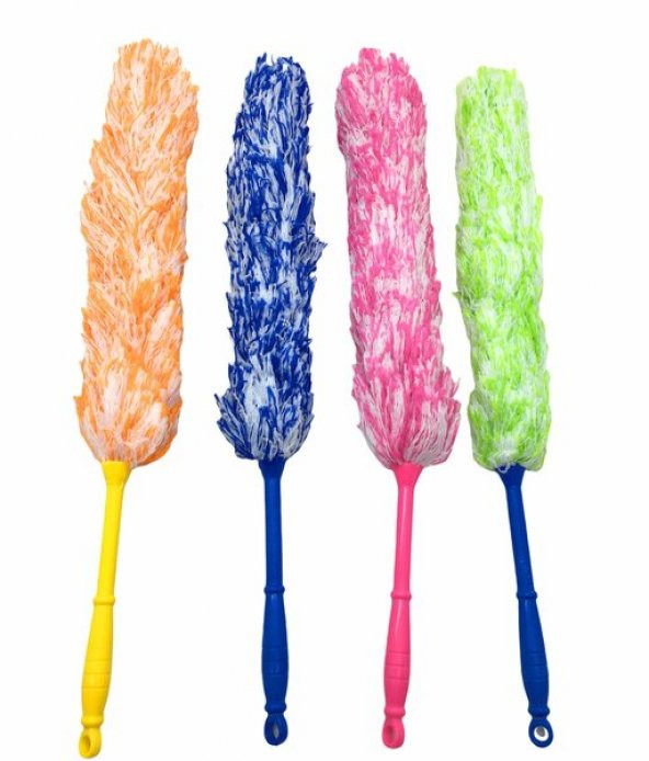 Pratik Mikrofiber Anti-statik Bükülebilen Toz Alma Püskülü  Fırçası Toz Alma Aparatı Statik - 2