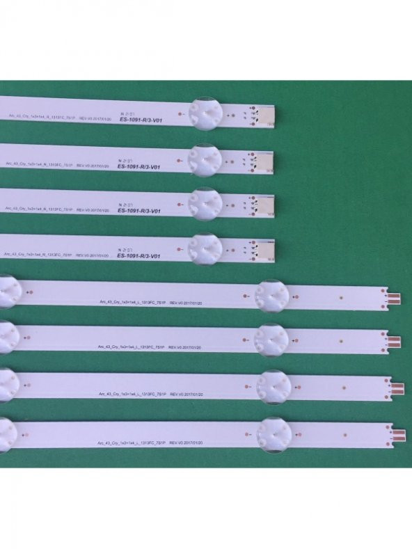 ARÇELİK B43L 8752 5S LED BAR, A43L 8740 5B,  ARÇELİK_43_CRYSTAL_1X3+1X4_L_1313FC_7S1P - Resim 3