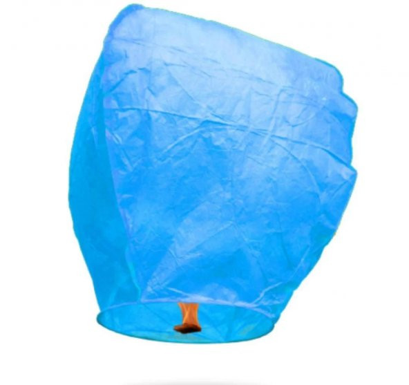 DİLEK FENERİ AÇIK MAVİ 35 CM