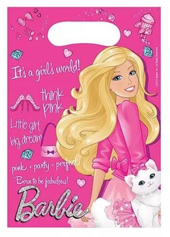 POŞET HEDİYE LİSANSLI BARBIE