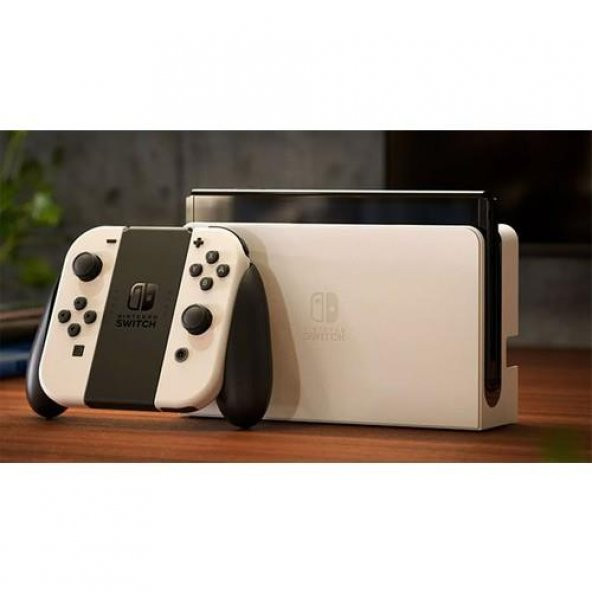 Nintendo Switch Oled Oyun Konsolu Beyaz - G - Resim 4