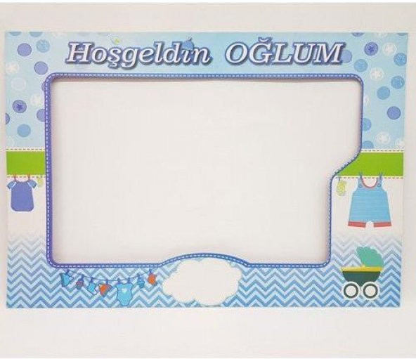 HATIRA RESİM ÇERÇEVESİ HOŞGELDİN OĞLUM-KIZIM - 1