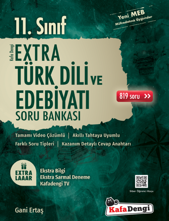 11.Sınıf Extra Türk Dili ve Edebiyatı Soru Bankası (Tümü Video Çözümlü)