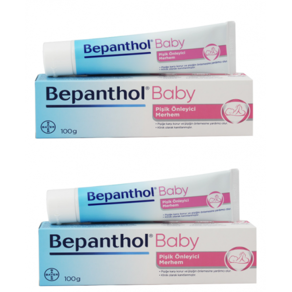 Bepanthol Baby 100 gr 2'li Pişik Kremi