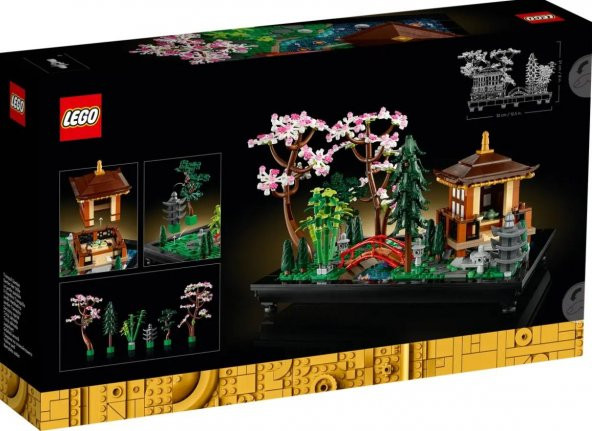 Lego icons 10315 Tranquil Garden - Resim 2