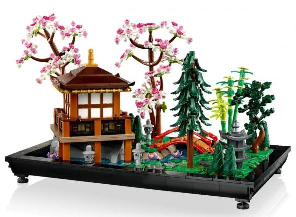 Lego icons 10315 Tranquil Garden - Resim 3