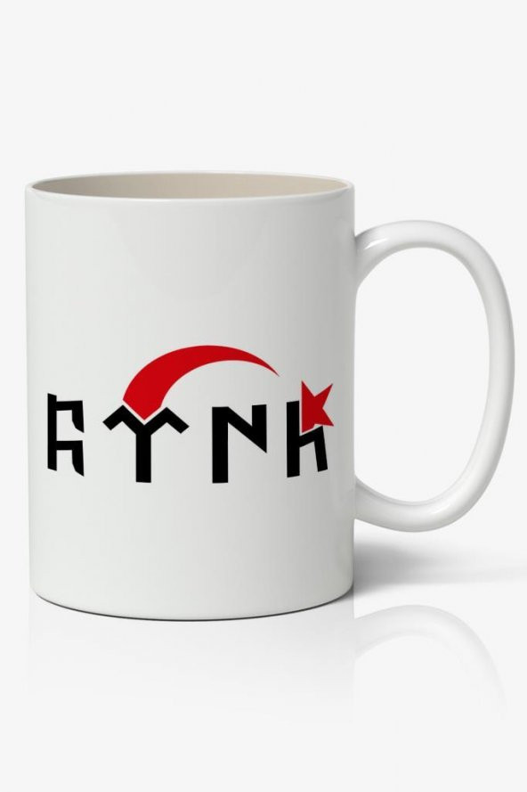 Türk Yazılı Baskılı Kupa Bardak Baskılı Kahve Kupa Bardak-2