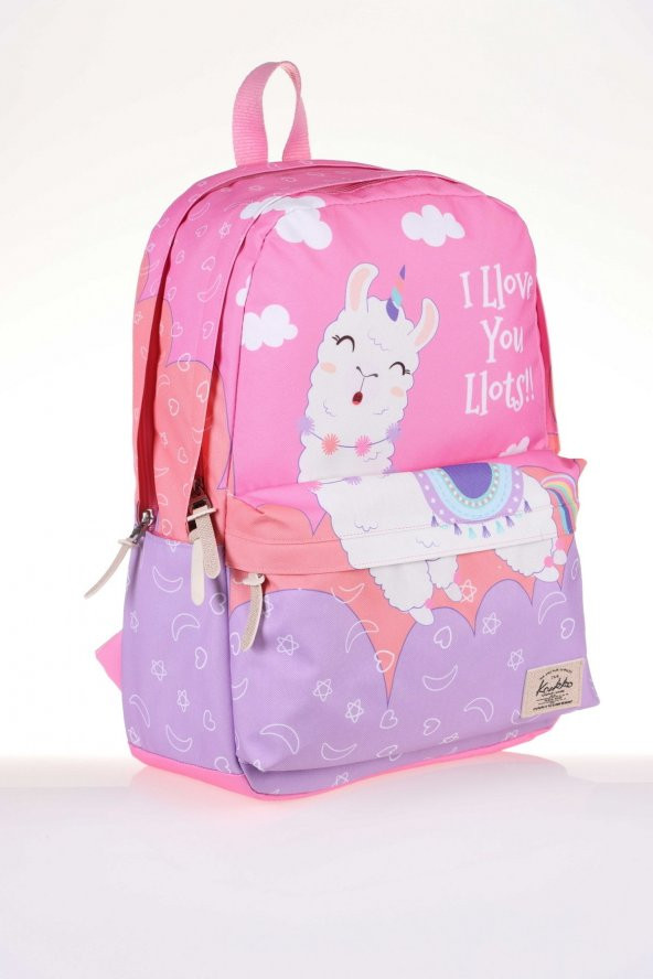 Layer Okul Çantası Love Lama (k1394) - 5