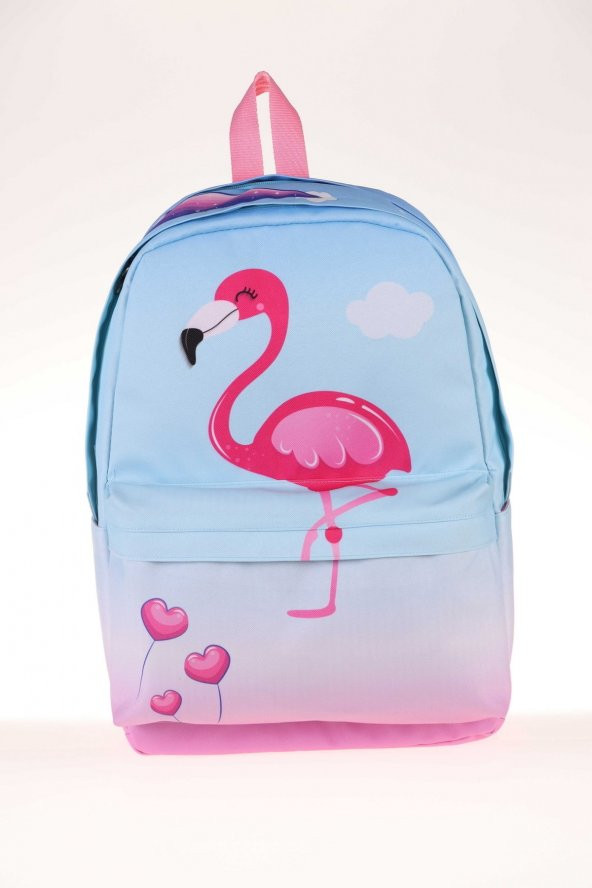 Layer Okul Çantası Rainbow Flamingo (k1395) - 3
