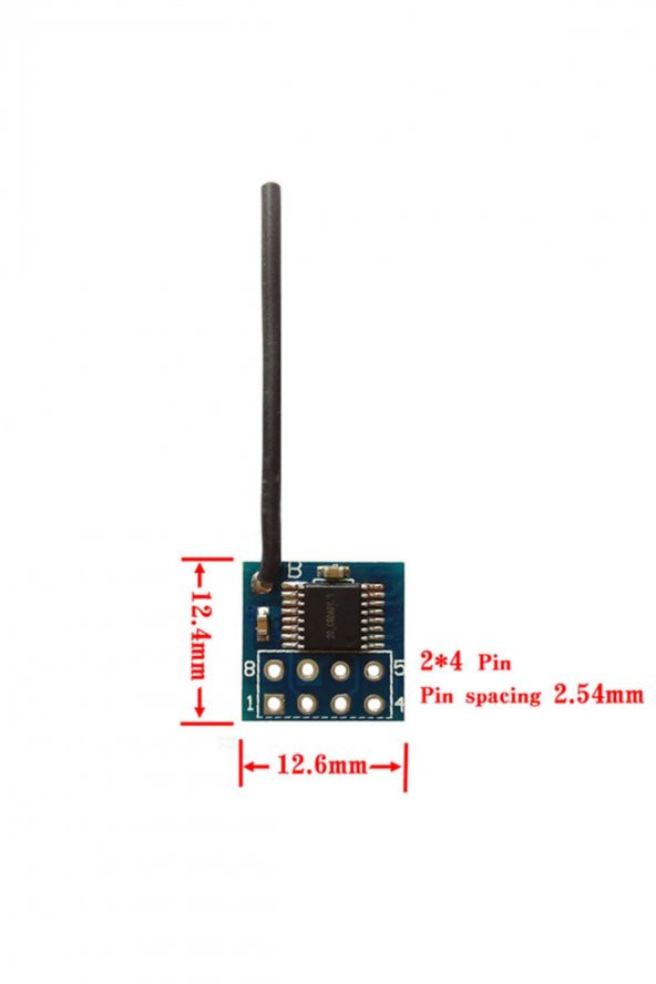 XY-WB RF Transceiver Modül  LT8920 2.4GHz 3.3V 250 Metre Kablosuz Haberleşme Kontrol RC Araba Robot Otomasyon Oyuncak - 6