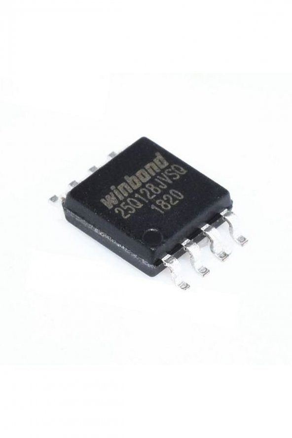 Winbond W25Q128JVSIQ 128M-bit Seri Flash 3.3V SPI  Hafıza Entegresi 65536 Sayfa Uniform 4KB - 3