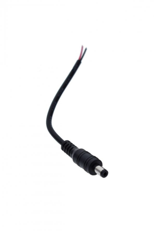 5.5mm x 2.1mm 15cm Erkek Adaptör Kablosu  22Awg 36V 3A Besleme - 4