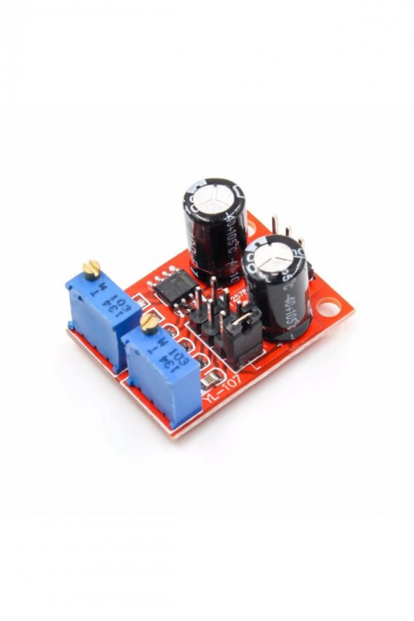 NE555 Kare Dalga Sinyal Jeneratörü  Duty Frekans Ayar Potu DC 5V/ - 5