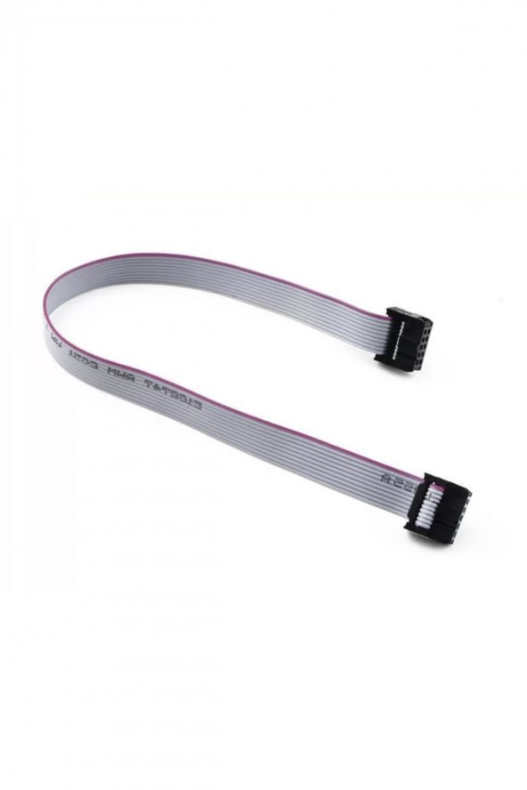 20cm 10 Pin IDC Flat Ribbon Kablo 2.54mm Pitch - 5