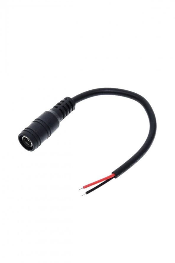 5.5mm x 2.1mm 15cm Dişi Adaptör Kablosu 22Awg 36V 3A Besleme - 6
