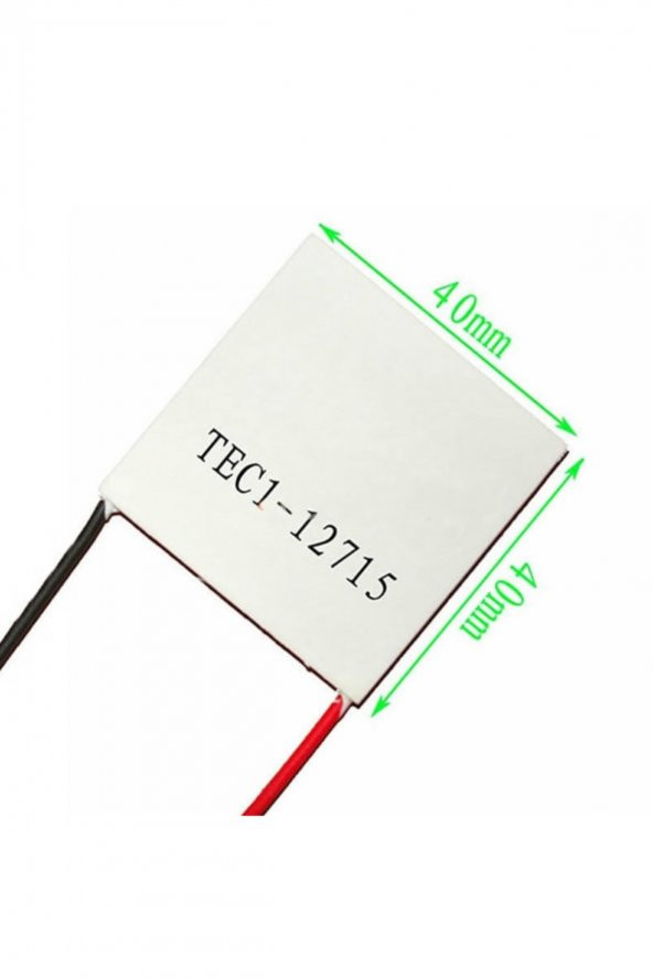 TEC1-12715 Termo Elektrik Peltier Soğutucu Mini Klima Fan Buzluk - 7