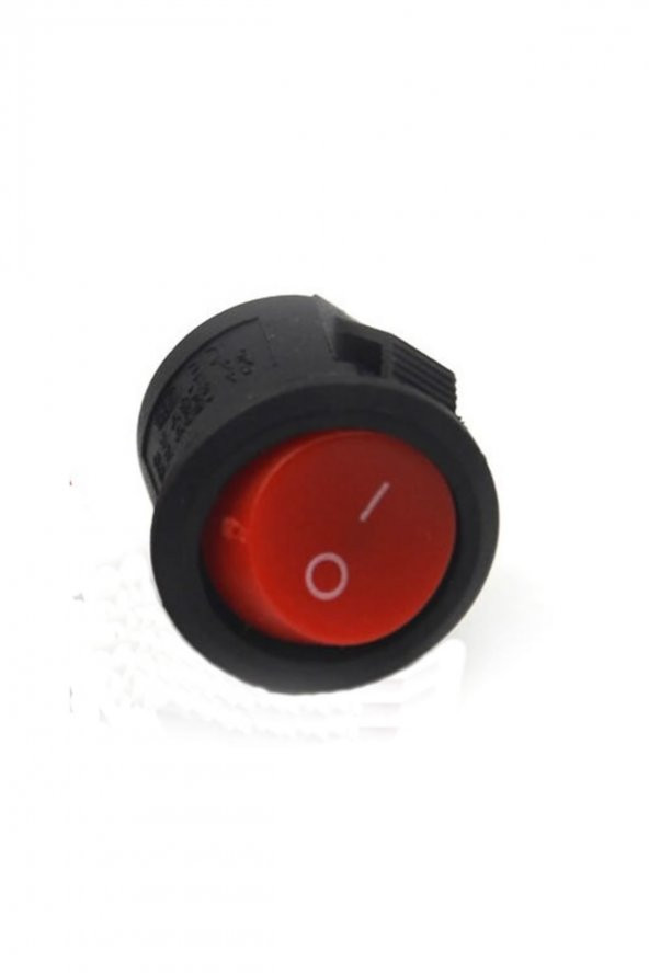 16mm Yuvarlak 2 Pin Anahtar Switch Mini Buton Kırmızı - 7