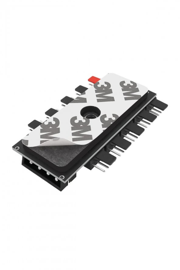 10 Port Fan Çoğaltıcı Hub Kartı IDE Güç Giriş Soketi 12V 3 4 ... - 5