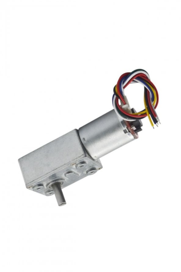JGY-370B DC Motor 12V 30Rpm Enkoderli Redüktörlü Hız Okuyucu Disk - 6
